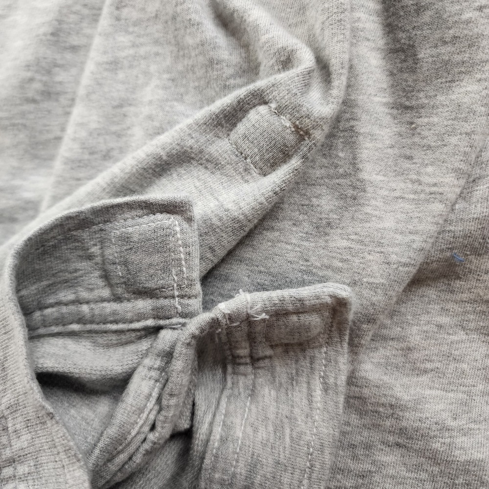 Aerie Adaptive Cardigan Magnetic Snaps Oversized XL Grey Heather Cozy Knit Top - Picture 9 of 14